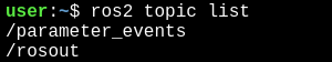 "ROS2 Topics Before IGN Bridge"